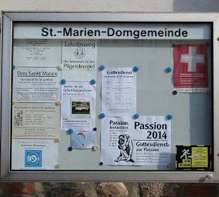 Ankündigungen der Domgemeinde