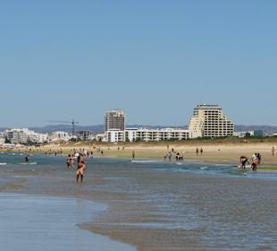 Plaża w Monte Gordo