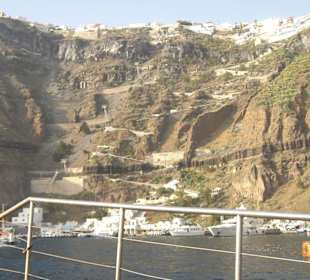 Alter Hafen von Fira