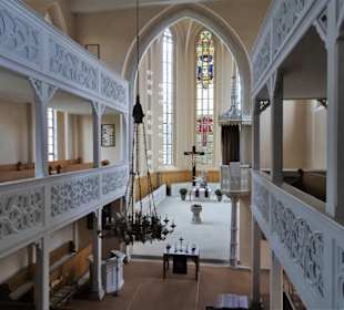 Emporen in der Klosterkirche Sonnefeld