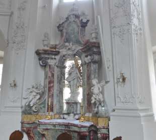 Die Schlosskirche von Schloss Werneck