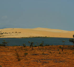 Weiße Sanddünen Mui Ne