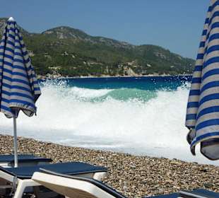 Das stürmische Meer