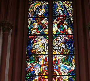 In der Deutschhauskirche in Würzburg-Zellerau