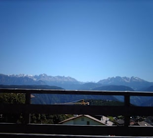 Aussicht auf die Dolomiten