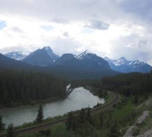 Ein Bogen des Bow Rivers