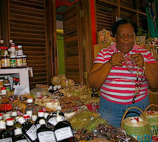 Marktfrau in Grenada