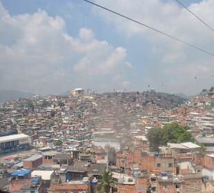 Blick aus der Seilbahn