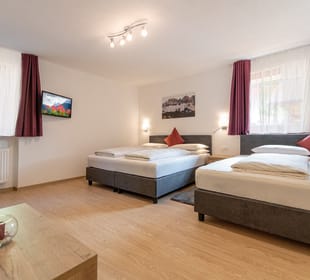 Appartement Larett Schlafzimmer Mountain Residence Alpenhof