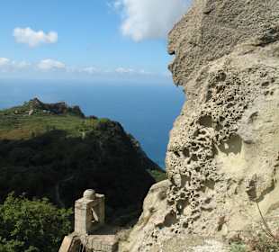 Blick auf Capo d'Uomo