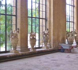 Blick in die westliche Pflanzenhalle