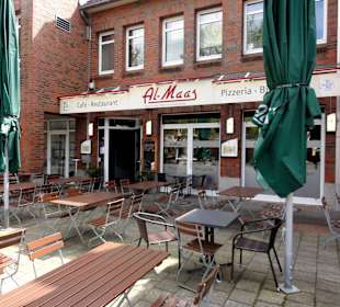 Außenansicht des Restaurant Al-Maas