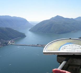 Blick vom San Salvatore (Lugano)