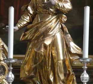 Rechter Seitenaltar Kirche St. Laurentius Nordheim