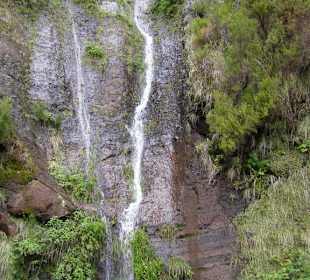 Wasserfall an der Levada