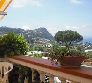 Ausblick von der Terrasse "La Pergola" 