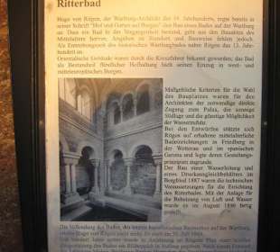 Die Beschreibung zum Ritterbad.