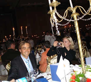 Axel Jockwer und Natascha Pattock während der Preisverleihun