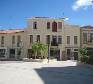 Häuser gegenüber der Kathedrale