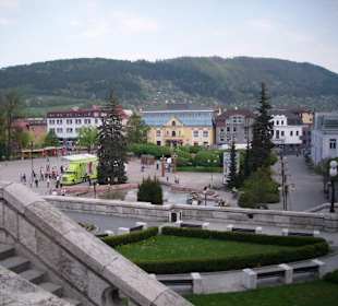 Blick von der Kirche