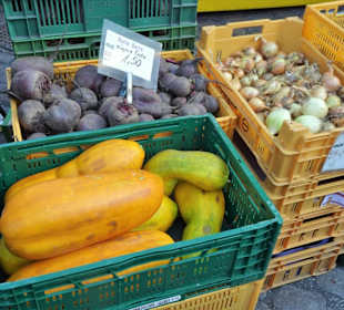 Eindrücke vom Wochenmarkt Südermarkt