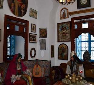 Wnętrza muzeum - sceny z życia