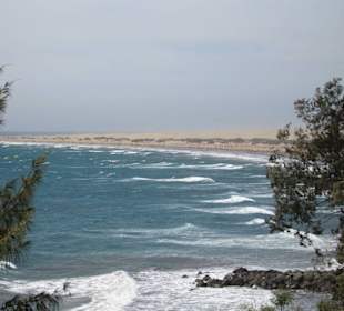 Blick auf den Strand