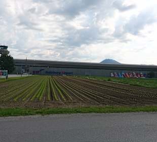 Auf der Laufstrecke in der unmittelbaren Umgebung des Hotels