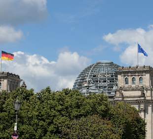 Bei einer Besichtigung von Berlin