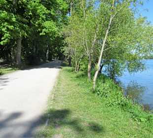Promenade am Westufer des Maschsees