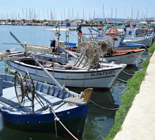 Impressionen aus dem Hafen von Alghero