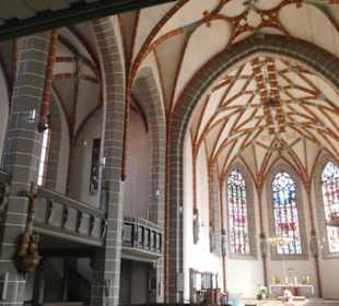 Die Kirche St. Georg in Schmalkalden