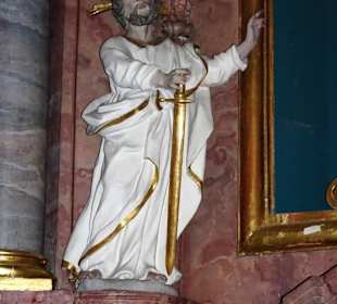 Der Apostel-Altar der Pfarrkirche