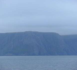 Der Nordkap vom Meer aus
