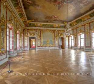 Der Goldene Saal im Schloss Rundale