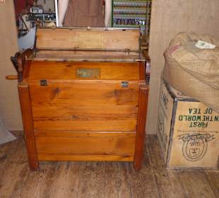 Sackausstaub Maschine