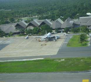 Flughafen von oben