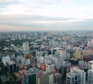Singapur vom 71. Stock fotografiert
