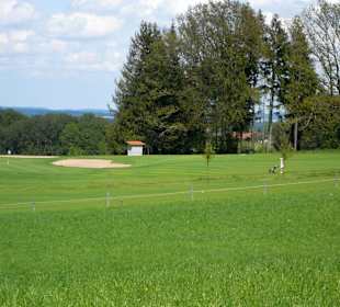 Golfplatz in unmittelbarer Nähe zum Seimehof