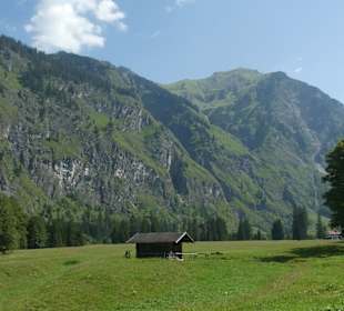 Unterwegs im Oytal, südöstlich von Oberstdorf