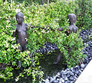 Impressionen vom Rundgang durch die Gärten