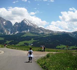 Blütenwanderung auf der Seiser Alm
