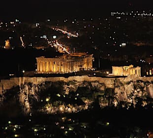 Akropol nocą