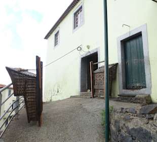 Eingang zur Korbschlittenwerkstatt