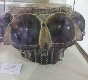 Eksponat w muzeum w Persepolis