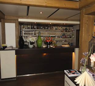 Theke im Eingangsbereich