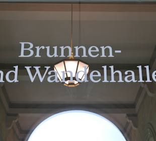 Zur Brunnen- und Wandelhalle von Bad Kissingen