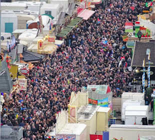 Der Freimarkt 2018 aus Vogelperspektive