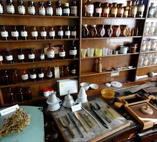 In der alten Apotheke des Ortes