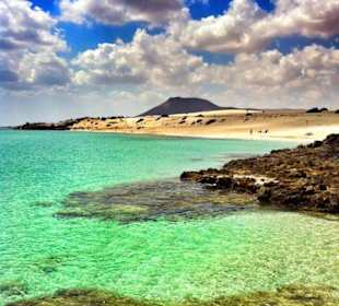 Oberhalb des Hotels Riu Oliva Beach & Village Resort